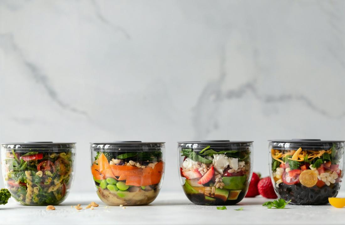 Petits pots et bocaux préparés
