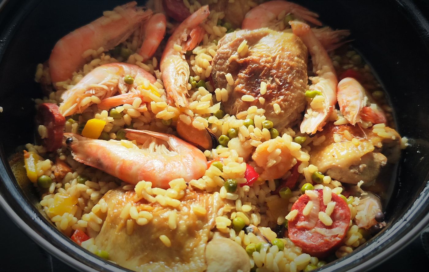 Plats préparés par Karine lors d'une séance