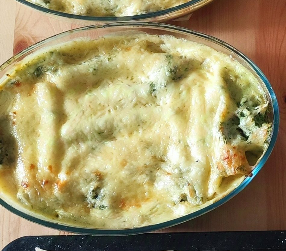 Cannelloni ricotta - épinards