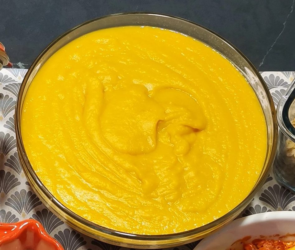 Purée de patate douce